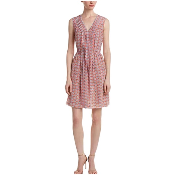 Rebecca Taylor Dresses & Skirts - Rebecca Taylor Silk Dress Ditzy Floral Print Sleeveless Coquette Dainty …